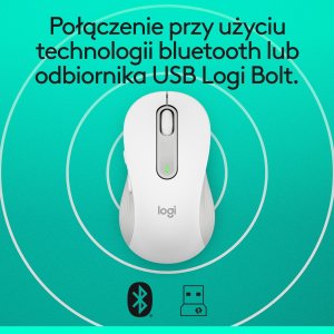 Mysz Logitech M650 Biało-szary (910-006255) + Studio Series - MID GREY (956-000052) 26