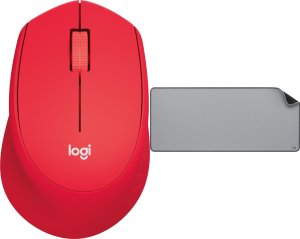 Mysz Logitech M330 Silent Plus (910-004911) + Studio Series - MID GREY (956-000052) 1