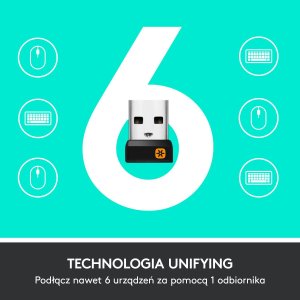 Mysz Logitech M705 Marathon (910-001949) + Studio Series - MID GREY (956-000052) 9