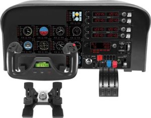 Joystick Logitech G Saitek Pro Flight Multi Panel USB (945-000009) + G X56 Hotas (945-000059) 5