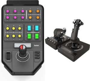 Joystick Logitech Farm Sim Vehicle Side Panel USB (945-000014) + G X56 Hotas (945-000059) 9