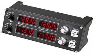 Joystick Logitech G Saitek Pro Flight Radio Panel USB (945-000011) + G X56 Hotas (945-000059) 2