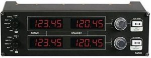 Joystick Logitech G Saitek Pro Flight Radio Panel USB (945-000011) + G X56 Hotas (945-000059) 4