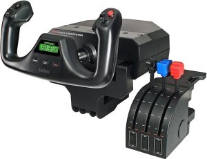 Joystick Logitech G Saitek Pro Flight Yoke System USB (945-000004) + G X56 Hotas (945-000059) 2