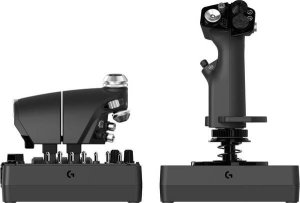 Joystick Logitech G Saitek Pro Flight Yoke System USB (945-000004) + G X56 Hotas (945-000059) 7