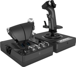 Joystick Logitech G Saitek Pro Flight Yoke System USB (945-000004) + G X56 Hotas (945-000059) 8