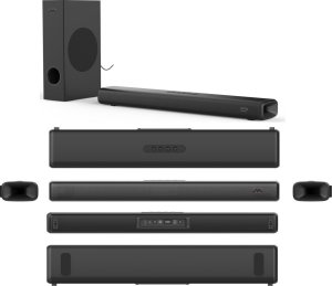 Mozos Mozos Stojak podłogowy Vesa 32'' - 70'' + Soundbar THEATER 13