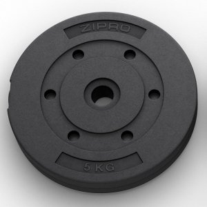 Zipro Zestaw obciążeń 4x5kg talerz obciążenie bitumiczne krążek 20kg Zipro 30