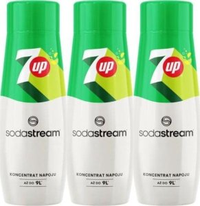 Sodastream 3 x Syrop 7Up 440 ml 1