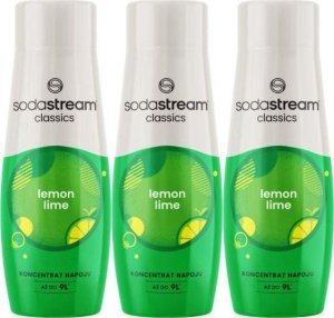 Sodastream 3 x Syrop Cytryna Limonka 440 ml 1