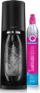 Saturator Sodastream Terra + 1 butelka + gaz Czarny + 2x 0,5L 2
