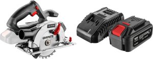Pilarka tarczowa Graphite Pilarka tarczowa Graphite 58G008 18 V 150 mm + akumulator 4 Ah z ładowarką 58GE132 1