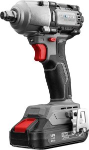 Klucz udarowy Graphite Klucz udarowy bezszczotkowy 450Nm Energy+, 58G038 + akumulator 4 Ah z ładowarką 58GE132 4