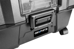 Odkurzacz przemysłowy Graphite Odkurzacz przemysłowy Graphite 58GE105 + akumulator 4 Ah z ładowarką 58GE132 11