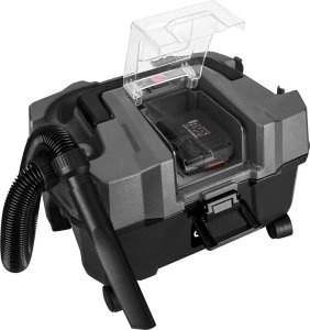 Odkurzacz przemysłowy Graphite Odkurzacz przemysłowy Graphite 58GE105 + akumulator 4 Ah z ładowarką 58GE132 5