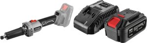 Szlifierka Graphite Szlifierka prosta bezszczotkowa 18V Energy+, 58GE146 + akumulator 4 Ah z ładowarką 58GE132 1