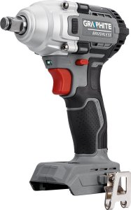 Klucz udarowy Graphite Klucz udarowy bezszczotkowy 18V, 330Nm, Energy+ 58G028-1 + akumulator 4 Ah z ładowarką 58GE132 6