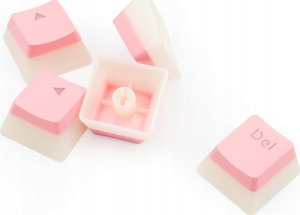 Klawiatura Redragon Redragon K606 Lakshmi Red switch (K606-OG&GY&BK) + A130 PBT Doubleshot Pink Keycaps (A130 Pink) 11