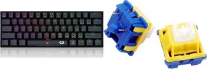 Klawiatura Redragon Redragon K630 DragonBorn Outemu Red (RED-K630RGB) + A113 B Bullet Keycaps (A113B) 1