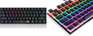 Klawiatura Redragon Redragon K630 DragonBorn Outemu Red (RED-K630RGB) + A130 PBT Doubleshot Keycaps (A130Black) 1