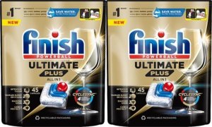 Finish Ultimate Plus Fresh Kapsułki do mycia naczyń w zmywarce 549 g 90 szt. 1