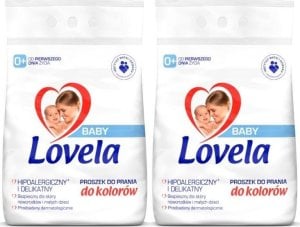 Lovela 2x Baby Proszek do prania dla dzieci Kolor 2,7 kg 1