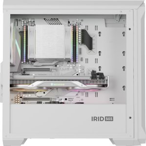 Obudowa Genesis Irid 503 ARGB Lite biała (NPC-2224) + 3-pack Oxal 120 ARGB Biały 3
