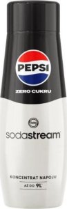 Saturator Sodastream Terra + 2 butelki + gaz Czarny + syrop Pepsi, Pepsi Zero, Pepsi Lime, 7Up 7