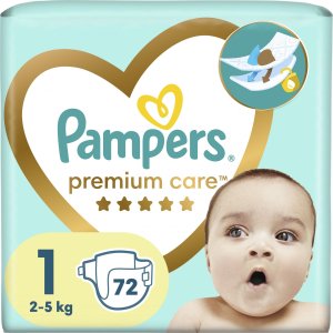 Pampers Premium Care 1, 2-5 kg, 72 szt. x2 3