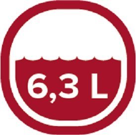 Bojler Ariston Lydos Hybrid WiFi 80 1.2 kW + dedykowany zbiornik kondensatu 6,3 litra 16