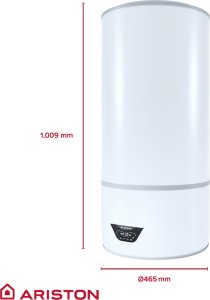 Bojler Ariston Lydos Hybrid WiFi 80 1.2 kW + dedykowany zbiornik kondensatu 6,3 litra 4