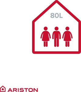 Bojler Ariston Lydos Hybrid WiFi 80 1.2 kW + dedykowany zbiornik kondensatu 6,3 litra 8