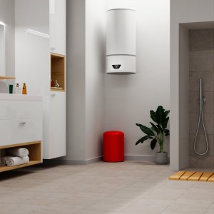 Bojler Ariston Lydos Hybrid WiFi 100 1.2 kW + dedykowany zbiornik kondensatu 6,3 litra 6