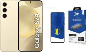 Smartfon Samsung Galaxy S24 5G 8/128GB Żółty (SM-S921BZYDEUE) + FlexibleGlass 1