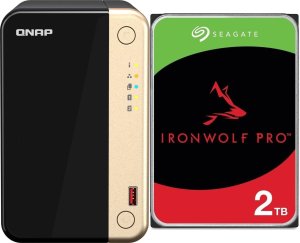 Serwer plików Qnap TS-264-8G + Seagate IronWolf 2TB (ST2000VN003) 1
