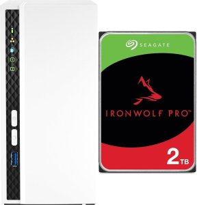 Serwer plików Qnap TS-233 + Seagate IronWolf 2TB (ST2000VN003) 1