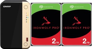 Serwer plików Qnap TS-264-8G + 2x Seagate IronWolf 2TB (ST2000VN003) 1