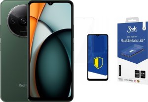 Smartfon Xiaomi Redmi A3 4/128GB Zielony (MZB0GLBEU) + FlexibleGlass Lite 1