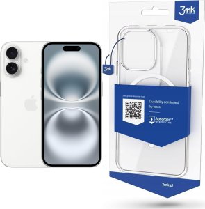 Smartfon Apple iPhone 16 128GB White (MYE93) + Etui MagCase 1