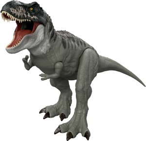 Figurka Mattel Jurassic World - Odrodzenie Kolosalny Tyranozaur 99 cm (JGB52) + Jurassic World Kalendarz adwentowy (JBG37) 7