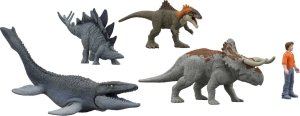 Figurka Mattel Jurassic World - Odrodzenie Kolosalny Tyranozaur 99 cm (JGB52) + Jurassic World Kalendarz adwentowy (JBG37) 9