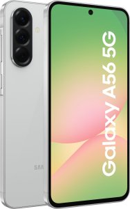 Smartfon Samsung Galaxy A56 5G 8/128GB Szary Lightgray (SM-A566BZA) + FlexibleGlass + Etui Clear Case 3