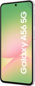 Smartfon Samsung Galaxy A56 5G 8/128GB Różowy  (SM-A566BLIAEUE) + FlexibleGlass + Etui Clear Case 6