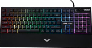 Klawiatura PREYON Klawiatura Preyon Long Claw Alpha (PLCA104B) + Podkładka PREYON Falcon Speed XXL (PFS120) 3