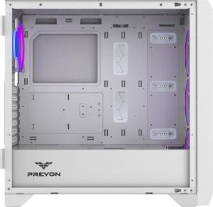 Obudowa PREYON Obudowa PREYON Obudowa Nest Windy+ White + Zasilacz PREYON EAGLE POWER GOLD 850W 10