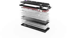 Klawiatura PREYON Klawiatura PREYON SILENT CLAW Yellow + Mysz PREYON Owl Wireless + Podkładka PREYON Falcon Speed XL 3