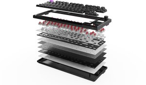 Klawiatura PREYON Klawiatura PREYON SILENT CLAW TKL Red + Mysz PREYON Owl Wireless + Podkładka PREYON Falcon Speed XL 47