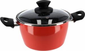 Magefesa zapiekanka 12 litrów 23 cm stal/szkło koralowa czerwień 2 szt 1