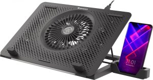 Plecak Genesis Plecak Genesis Pallad 420 Czarny 15.6" (NBG-2217) + Podstawka Oxid 450 RGB (NHG-1678) 18