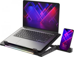 Plecak Genesis Plecak Genesis Pallad 420 Czarny 15.6" (NBG-2217) + Podstawka Oxid 450 RGB (NHG-1678) 26